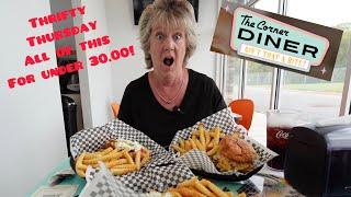 Thrifty Thursday at The Corner Diner in Pigeon Forge!