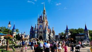 Magic Kingdom 2022 Early Morning Walkthrough in 4K | Walt Disney World Orlando Florida April 2022