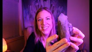 My Crystal Collection! My Favorite Crystals | ASMR Soft-Spoken Style