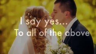 "All of the Above" (band mix) - T Carter Music - New Wedding Song 2016