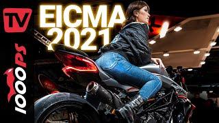 EICMA 2021 - Alle Motorrad Neuheiten 2022 von der Messe Mailand - Rundgang mit den besten Highlights