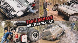 13 EPIC Overland Rigs vs. 1 ROUGH Trail – Mark Twain Glade Top Trail