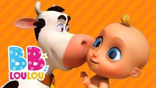 BB Lou Lou Chanson Pour Bébé - Lola la vache - Comptines à gestes Pour Enfants