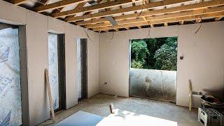 UK Granny Annexe Build - Part 10: Plaster boarding - Week 12