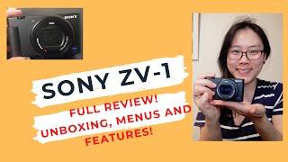 #Vlogging #Sony My FIRST EVER CAMERA!: Unboxing Sony ZV-1 and ALL ITS FEATURES!