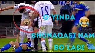 FUTBOLDAGI KULGULI HODISALAR! ФУТБОЛ ПРИКОЛЛАР ЯНГИЛАРИ