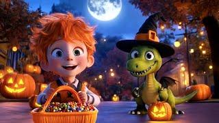 Dinosaur and Leo Sing a Halloween Song 