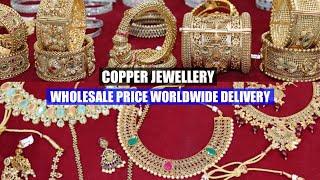 Copper me Temple Jewellery | कापर ज्वैलरी होलसेल में | Artificial Jewellery | Smart Bhaiji Hindi