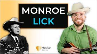 Bill Monroe Lick - Bluegrass Mandolin Lesson