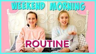 MORNING ROUTINE!  - REALISTIC WEEKEND ROUTINE!