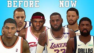 First and last appearance of the most famous players in NBA 2K games - PART 2