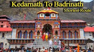 Badrinath Temple | Shortest Route From Kedarnath To Badrinath | Badrinath Dham | Ranjo