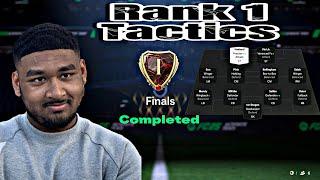 These Custom Tactics Got Me RANK 1 In FUT CHAMPIONS !!! Ea Fc 25 Pro Player