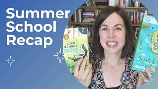 Homeschool Summer School Success II How I teach reading and math during the summer!