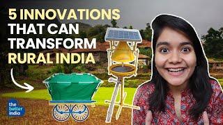 5 Innovations That Can Transform Rural India