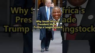 Why South Africa’s President Made Trump a laughingstock?#shortvideo #shorts #celebrity #news #usa