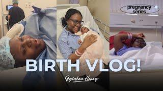 LABOUR AND DELIVERY VLOG | Birth Plan Plot Twist! | Giving Birth in South Africa  