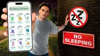 I Played Pokémon GO for 24 Hours NO SLEEP!