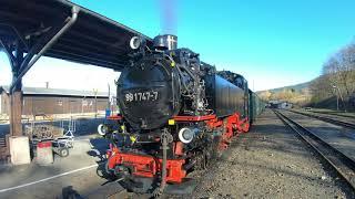 Herbstdampf auf der Fichtelbergbahn 2020