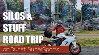 Silos & Stuff Road Trip on Ducati SuperSports