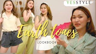 EARTH TONES LOOKBOOK ft YESSTYLE  || Wander Pearl ️