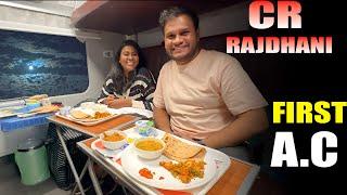 Journey most luxurious 22222 Central Railways Rajdhani Express Delhi to Mumbai CSMT FIRST CLASS AC