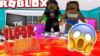 THE FLOOR IS LAVA IN ROBLOX!! | Iamjuju