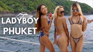 3 LADYBOYS in Phuket Lydia, Ponybuny, Bombay in Phuket | SawasdeeLydia