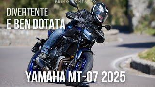 Yamaha MT-07 m.y. 2025, è ancora più dotata!