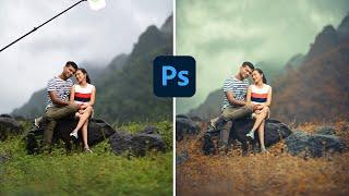 Camera Raw presets Pre wedding Photoshop editing 2021 || Hindi Tutorial