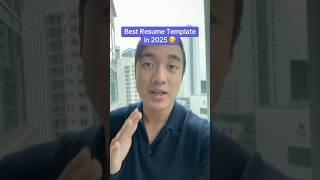 New year, new job #resume #template #2025 #greenscreen