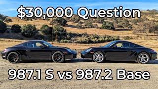 2006 Porsche 987.1 Cayman S vs 2010 Porsche 987.2 Cayman - Head to Head Review!