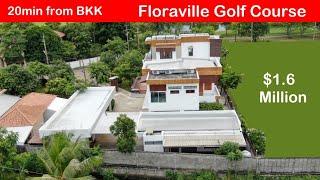 Floraville Golf Course Property near Bangkok For Sale  Ideal Investment Property, Can Use as AirBNB