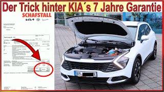 So lässt sich KIA seine 7 Jahre Garantie bezahlen - KIA Sportage PHEV Inspektion Abzocke Fakten