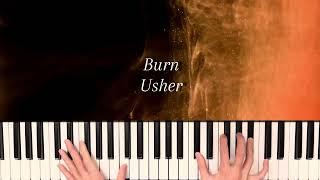 Usher - Burn | Piano Cover