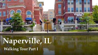 Walking Tour Part 1- Naperville Business District / Riverwalk / North Central College /Naperville,IL