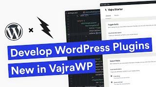 NEW Modern WordPress Plugin Development Package using VajraWP