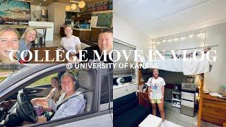 COLLEGE MOVE IN at the university of kansas