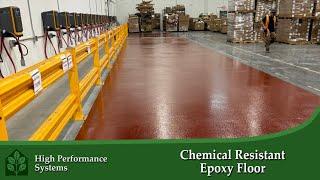 Ultimate Protection: Chemical-Resistant Epoxy Flooring for Battery Stations