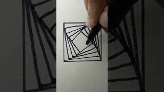 amazing optical illusion #stylishart #shorts