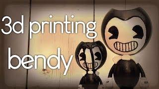 Making Bendy from Bendy and the Ink Machine ( batim 3d print diy)