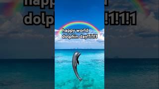 happy dolphin day  #shorts #fypシ゚viral #fyp #fy #viral