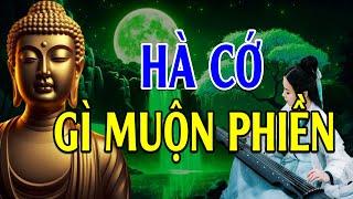 CUỘC ĐỜI NÀY HÀ CỚ CHI PHẢI MUỘN PHIỀN - Lời Phật Dạy