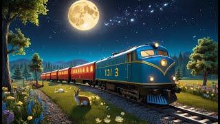 The Train on the Track Goes Choo Choo | Kids Train Song | Sing Along Adventure
