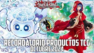 Yu-Gi-Oh! Recordatorio productos TCG - Octubre 2024