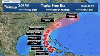 Latest Weather Forecast: Monday 5 a.m.