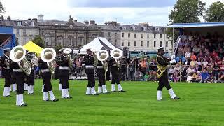 Perth Salute 2017 - India Naval band arena display on visit from Edinburgh Military Tattoo - 4K