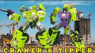 Mech Invasion Giant Legion Craner & Tipper Hook & Long Haul