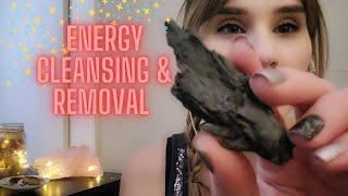 Energy Cleanse & Removal • Light Language •  Crystal Reiki ASMR