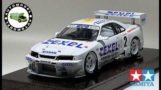 Nissan Skyline R33 | Tamiya 1/24 | Model build | Повна збірка моделі